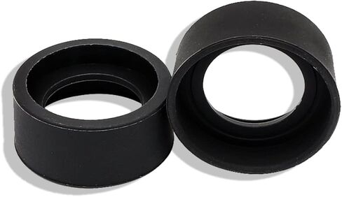 ملحقات مجهر المختبر، أكواب مطاطية للعين، أغطية حماية للعين مطاطية قابلة للطي لقطر 34-38 مم، عدسة مجهر، القطر الداخلي 36 مم، زوج واحد in Kuwait