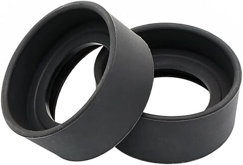 ملحقات مجهر المختبر، أكواب مطاطية للعين، أغطية حماية للعين مطاطية قابلة للطي لقطر 34-38 مم، عدسة مجهر، القطر الداخلي 36 مم، زوج واحد in Kuwait