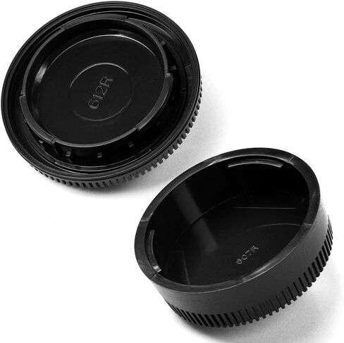 Camera Body Cap and Lens Rear Cap Cover Replacement Set for All Nikon DSLR Cameras D850 D810 D750 D7200 D610 D7100 D5300 D7000 D800 D5 D7500,2 Sets in Saudi Arabia