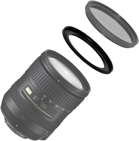 NinoLite Step Up Ring for 49mm to 62mm Camera Lens Aluminum Alloy Adapter Ring (Step-Up Ring) in Saudi Arabia