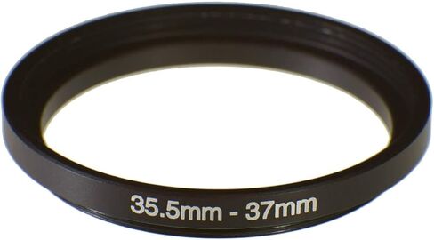 NinoLite 35.5mm to 37mm Camera Lens Aluminum Alloy Step Up Ring Adapter Ring Black in Saudi Arabia