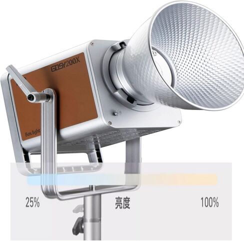 Yidoblo 350W LED Video Light with 2.4G/APP Remote Control, All Metal Bi Color COB Continuous Light with Bowens Mount12800Lux/1m 2800K-6500K CRI/TLCI97+ 8 Effects for Portrait Video Recording in Kuwait