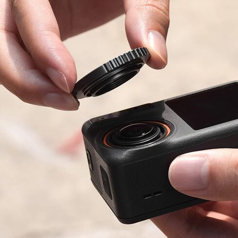 فلتر ND متوافق مع DJI Action 3، زجاج بصري عالي الدقة، إطار من سبائك الألومنيوم مع طلاء متعدد الطبقات، ملحقات كاميرا الحركة (ND8) in Kuwait