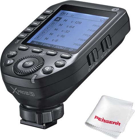 Godox XProII-S TTL Wireless Flash Trigger for Sony Cameras,2.4G 1/8000s HSS,Bluetooth Connection,TCM Instant Conversion,Updated Quick-Release Lock,16 Groups and 32 Channels(XProII-S) in Saudi Arabia