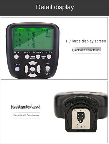 YONGNUO Upgraded YN560-TX II LCD Flash Trigger Remote Controller, for Canon and YN560IV/III YN660 with Wake-up Function for Canon Cameras in Saudi Arabia