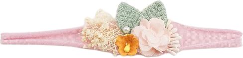 Zeroest Baby Photography Props Headband Newborn Girl Hair Accessories Photo Shoot Outfits Infant Flower Headdress in Kuwait