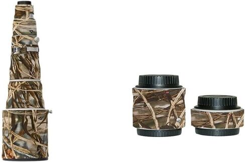 LensCoat Canon 600 f/4 IS II Lens Cover lens sleeve camouflage neoprene camera lens protection sleeve (Realtree Max4 HD) LC6002M4 | Neoprene lens cover with Realtree Max 4 and distance window for protection, camouflage and insulation in Saudi Arabia