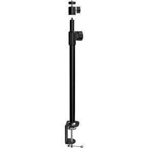 Camera Desk Mount Stand, 14-26 Inch Adjustable Tabletop Light Stand, Desk Mounting Stand with Standard 1/4" Screw Tip for DSLR Camera, Ring Light, Video Light, Panel Light in Saudi Arabia