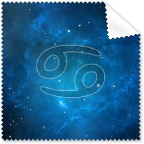 Starry Night Cancer Zodiac Constellation Cleaning Cloth Phone Screen Glasses Cleaner 5pcs in Kuwait
