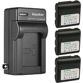 Kastar AC Wall Battery Charger Compatible with Sharp VL-E600U, VL-E610, VL-E610H, VL-E610S, VL-E610U, VL-E620, VL-E620S, VL-E620U, VL-E630, VL-E630H, VL-E630S, VL-E630U, VL-E650, VL-E650U in Kuwait