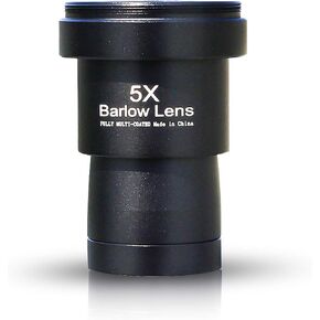 1.25 inches 5X Metal Barlow Lens，M42x0.75mm Thread Interface Barlow Lens for Telescope Eyepiece Astronomy Kits in Saudi Arabia