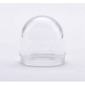JMX Acrylic/PC CCTV Replacement Clear Camera Dome Cover Security Camera Housing Pet Dog Fence Window Skylight Window (3.8 Inches, Transparent) in Saudi Arabia
