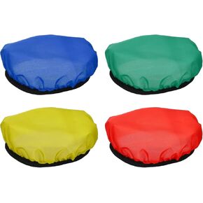 PATIKIL 7" 18cm Soft Diffuser Lamp Cover, 4 Pack Cloth Diffuser Strobe Reflector Lamp Sock for Flash Light Beauty Dish Photography Studio, Multicolor in Kuwait