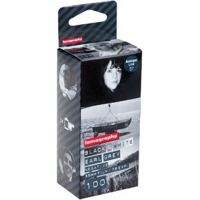لوموجرافي 35 ملم 100/36 ايزو ايرل جراي اسود وابيض - عبوة من 3 قطع (اسود) in Kuwait