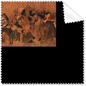 Tea Horse Road Chinese Painting Silk Road Cleaning Cloth Phone Screen Glasses Cleaner 5pcs in Kuwait