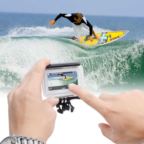 حافظة مضادة للماء لكاميرا Xiaomi Yi 4K / Xiaoyi Yi 4K+ / Yi Lite مع ملحقات شاشة تعمل باللمس، غطاء حماية للغوص تحت الماء 35 متر in Kuwait