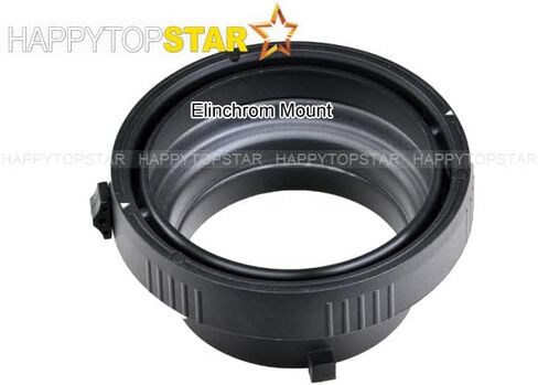 Bowens to Elinchrom Mount Speedring Speeding Ring Adapter Adaptor Converter for Studio Flash Strobe Light in Saudi Arabia