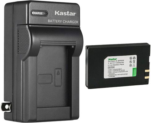 Kastar 1-Pack Battery and AC Wall Charger Replacement for Samsung IA-BP80W, IA-BP80WA Battery, Samsung VP-DX2050, VP-DX210, SC-D381, SC-D382, SC-D383, SC-D385, SC-DX100, SC-DX103, SC-DX105, SC-DX200 in Kuwait