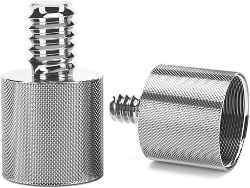 محول برغي برغي لبرغي بوسين ، 1/4 بوصة ذكر إلى 5/8 بوصة أنثى & 3/8 بوصة ذكر إلى 5/8 بوصة أنثى محول برغي مترابط للكاميرا وميكروفون حوامل وتركيبات in Kuwait