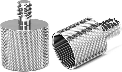 محول برغي برغي لبرغي بوسين ، 1/4 بوصة ذكر إلى 5/8 بوصة أنثى & 3/8 بوصة ذكر إلى 5/8 بوصة أنثى محول برغي مترابط للكاميرا وميكروفون حوامل وتركيبات in Kuwait