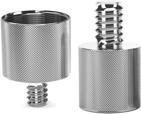 محول برغي برغي لبرغي بوسين ، 1/4 بوصة ذكر إلى 5/8 بوصة أنثى & 3/8 بوصة ذكر إلى 5/8 بوصة أنثى محول برغي مترابط للكاميرا وميكروفون حوامل وتركيبات in Kuwait