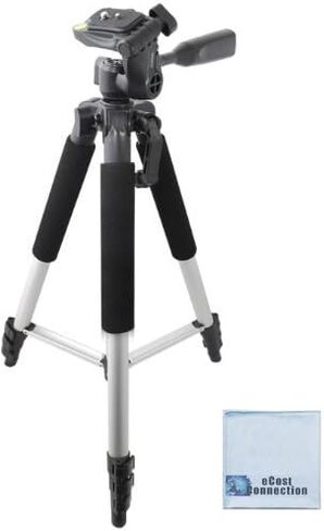 حامل كاميرا من الألومنيوم من سلسلة برو مقاس بوصة لكاميرا Canon SX410 وG7 X وG15 وSX50 و330HS وG16 وSX280 وSX510, وA2500, A1400, S110 وأكثر + قماش من الألياف الدقيقة in Saudi Arabia