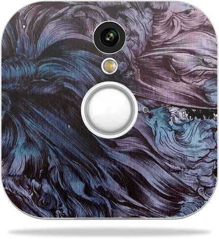 MightySkins Skin Compatible with Blink Home Security Camera - Angry Ripple | Protective, Durable, and Unique Vinyl Decal wrap Cover | Easy to Apply, Remove, and Change Styles | Made in The USA in Saudi Arabia