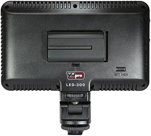 Synergy Digital Lighting, Compatible with Olympus OM-D E-M1X Mirrorless Digital Camera, Ultra-Slim LED-300 Model LED-300 Professional Photo & Video Light Kit - with a Free 2GB SD Card in Saudi Arabia