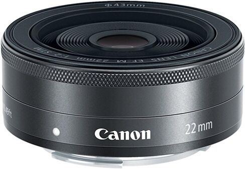 عدسات كاميرا Canon ef-m 22mm f/2 stm (milc/slr، 7/6، كانون ef-m، غرافيت) in Saudi Arabia