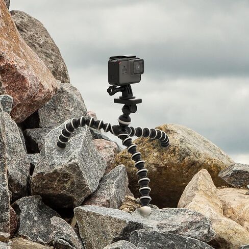 Digicharge 10‘’ Octopus Flexible Tripod Camera + Action Cam Mount Stand, Compatible with GoPro Hero11 Hero10 Max Hero 11 Mini 10 9 8 7 Fusion Akaso Brave Apeman Fitfort Davola Dragon Touch Jeemak Cam in Saudi Arabia