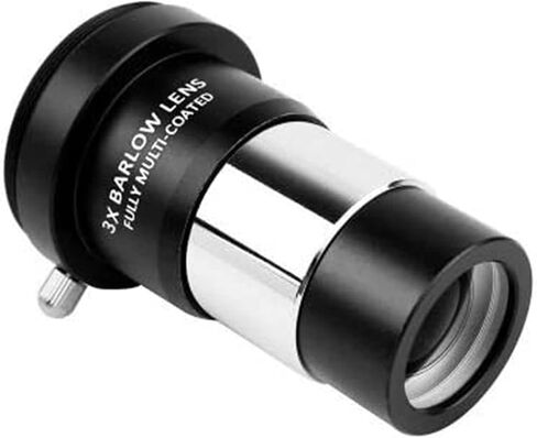 1.25 inches 2X Barlow Lens，M42x0.75mm Thread Interface Metal Barlow Lens for Standard Telescope Eyepiece Astronomy in Kuwait