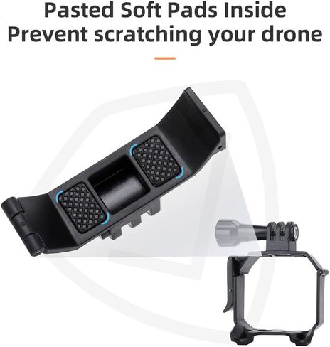 Xmipbs LED Headlight Drone Searchlight for DJI Mini 3 Pro, Night Fill Light with Mount Bracket for Go pro10/Go pro 9/Go pro 8/Ac Tion 2/in-sta 360 Search Light in Saudi Arabia