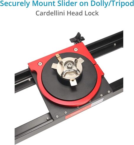 Proaim 6ft Flyking Precision Camera Slider with Mitchell Mount | Long cinematic tracking shots with heavy cinema rigs — 8 ball bearings, 360° pan lock, Payload up to 70kg/154lb in Saudi Arabia