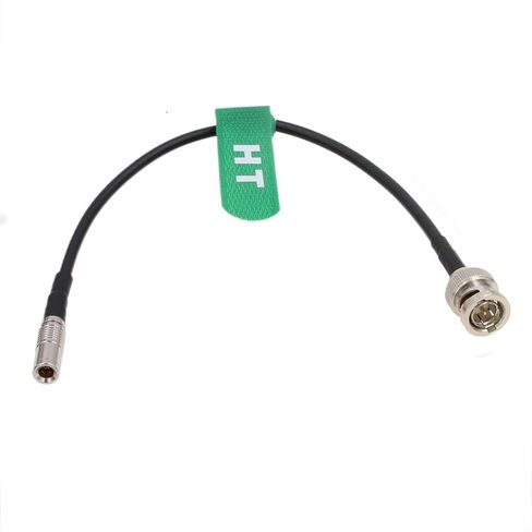 Timecode Cable for Tentacle Sync Zoom Recorder to Canon R5C C400 EOS Camera UltraSync One Audio Recorder 3.5mm TRS Right Angle to DIN 1.0/2.3 40cm in Saudi Arabia