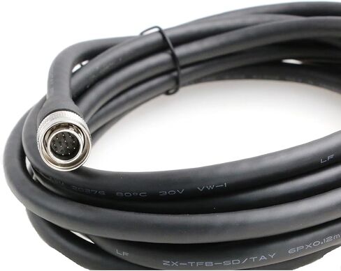 HR10A-10P-12P to HR10A-10P-12S Cable, 12 Pin Male Female Professional Data Extension Cord for Studio Camera Equipment Wiring 3M in Saudi Arabia