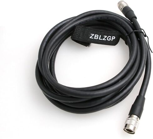 HR10A-10P-12P to HR10A-10P-12S Cable, 12 Pin Male Female Professional Data Extension Cord for Studio Camera Equipment Wiring 3M in Saudi Arabia