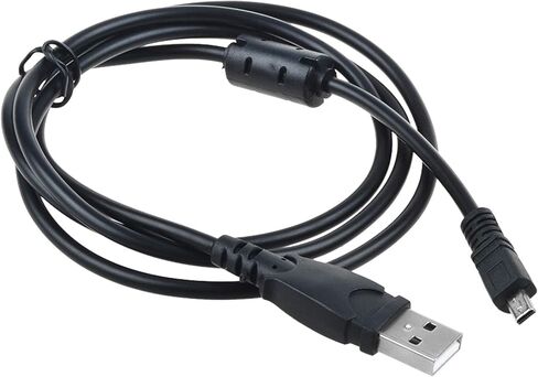 Digipartspower 3.3ft USB Connect Data Sync Cable Cord Wire for Nikon Coolpix A10 Photo Camera in Saudi Arabia
