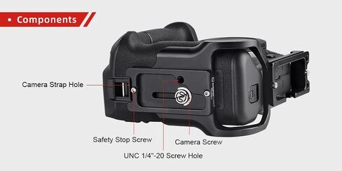 SUNWAYFOTO PCL-R5G II L Plate for Canon EOS R5 IV Camera with Battery Grip Arca/RRS in Saudi Arabia