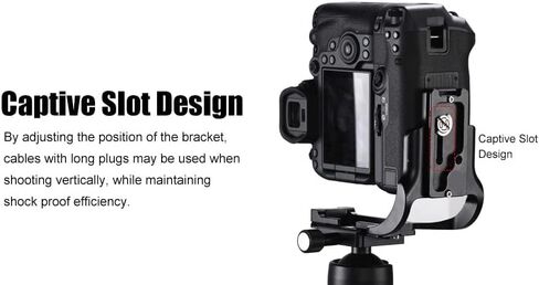 SUNWAYFOTO PCL-R5G II L Plate for Canon EOS R5 IV Camera with Battery Grip Arca/RRS in Saudi Arabia