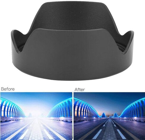 Bindpo EW-88C Lens Hood, Camera Lens Sunshade Rainproof Cover Replacement for Canon EF24-70mm 24-70 II 82mm Lens in Saudi Arabia