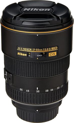 Nikon AF-S DX NIKKOR 17-55mm f/2.8G IF-ED Zoom Lens with Auto Focus for Nikon DSLR Cameras in Saudi Arabia