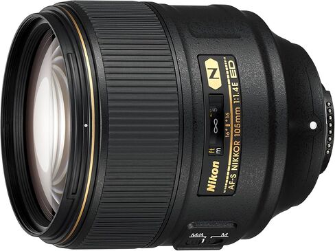 Nikon AF-S FX NIKKOR 105mm f/1.4E ED Lens with Auto Focus for Nikon DSLR Cameras in Saudi Arabia
