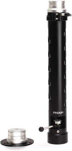 PROAIM Telescopic Bazooka w Quick Lock Lever & Euro/Elemac Base + Euro Plate for Heavy Dolly, Jib/Crane, Slider & Other Camera Setup. Extends from 70-107cm/28-42", with 150kg/330lb Payload (BZ-286-00) in Saudi Arabia