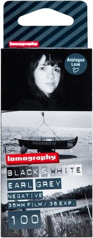 لوموجرافي 35 ملم 100/36 ايزو ايرل جراي اسود وابيض - عبوة من 3 قطع (اسود) in Kuwait