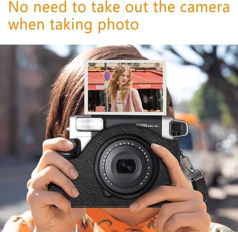 Fintie Protective Case Compatible with Fujifilm Instax Wide 300 Instant Film Camera & Wallet Photo Album for 3.5x4.5 Inch Film in Saudi Arabia