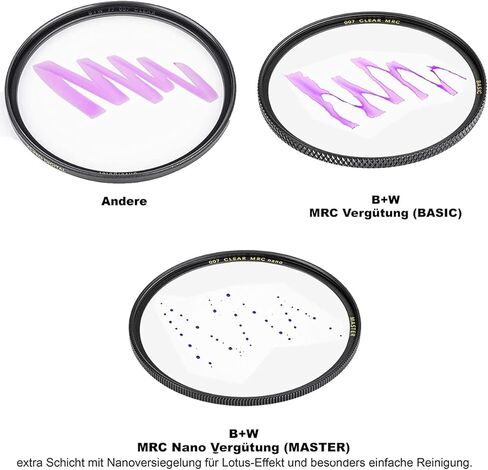 B+W 95mm Basic UV Haze MRC 010M فلتر زجاجي أساسي in Saudi Arabia