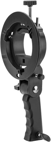 Handheld Grip S-Type Bracket Bowens Mount Holder for Speedlite Flash Softbox in Saudi Arabia