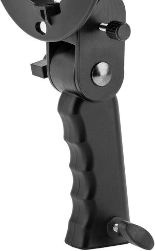 Handheld Grip S-Type Bracket Bowens Mount Holder for Speedlite Flash Softbox in Saudi Arabia