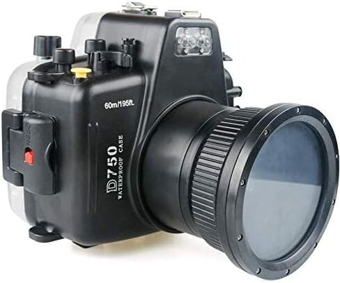 Sea frogs for for Nikon D750 60m/195ft Waterproof Underwater Camera DivingHousing Case in Saudi Arabia