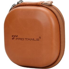 Andoer Camera Filters Case Bags for Filters Up to 82mm, 5 Pockets PU Leather DustProof Filter Hard Storage Case for UV CPL ND Graduated Neutral Density Filters in Saudi Arabia